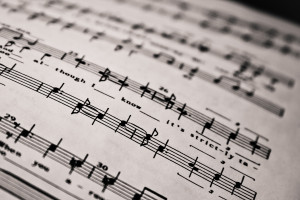 choral sheet music